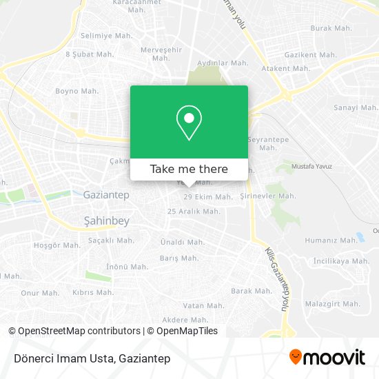 Dönerci Imam Usta map