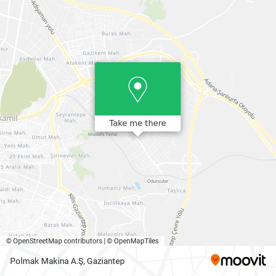 Polmak Makina A.Ş map