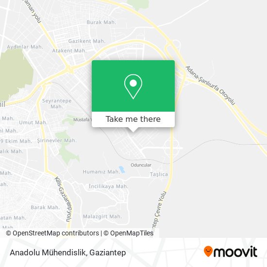Anadolu Mühendislik map