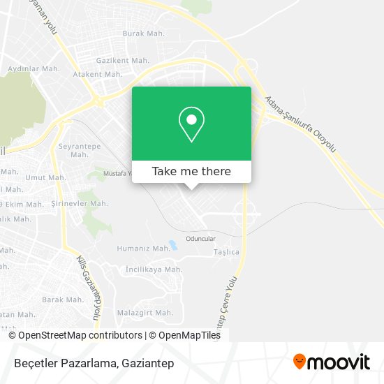 Beçetler Pazarlama map