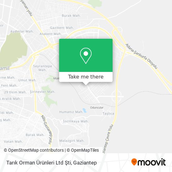 Tarık Orman Ürünleri Ltd Şti map