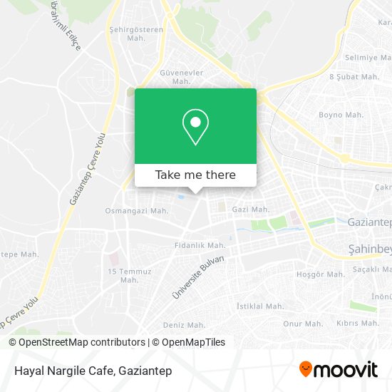 Hayal Nargile Cafe map