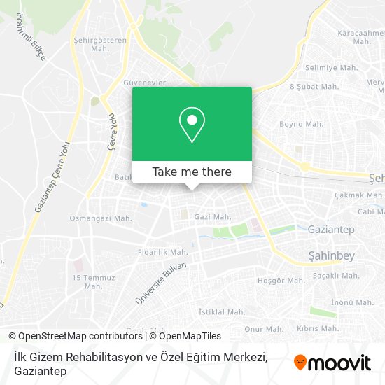 İlk Gizem Rehabilitasyon ve Özel Eğitim Merkezi map