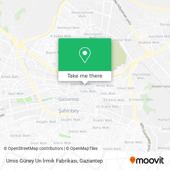 Umis Güney Un İrmik Fabrikası map