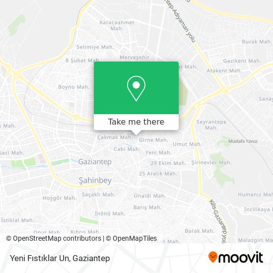 Yeni Fıstıklar Un map