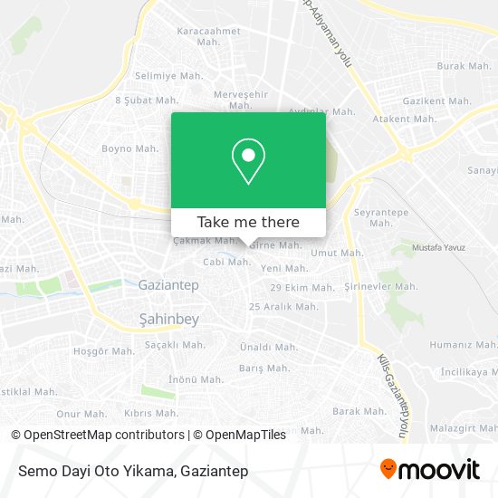 Semo Dayi Oto Yikama map