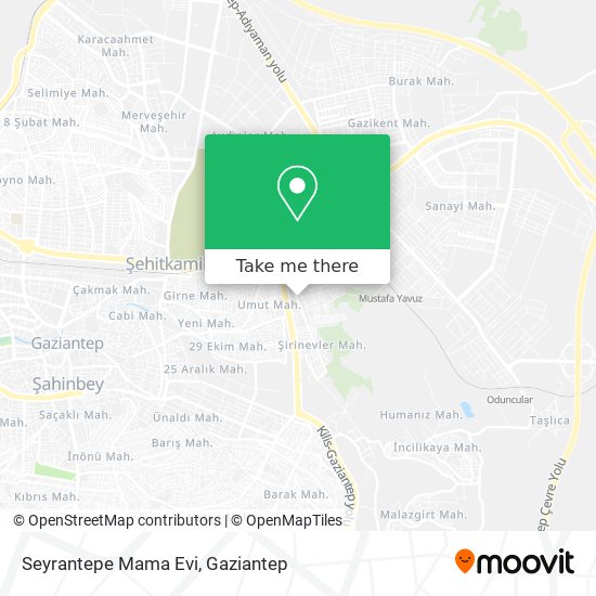 Seyrantepe Mama Evi map