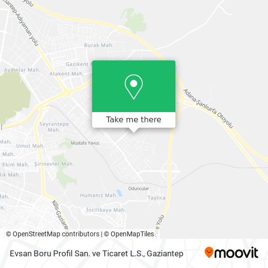 Evsan Boru Profil San. ve Ticaret L.S. map