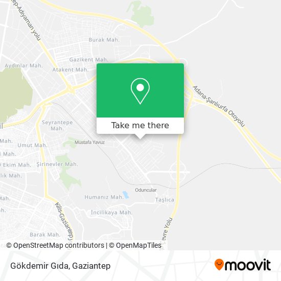 Gökdemir Gıda map