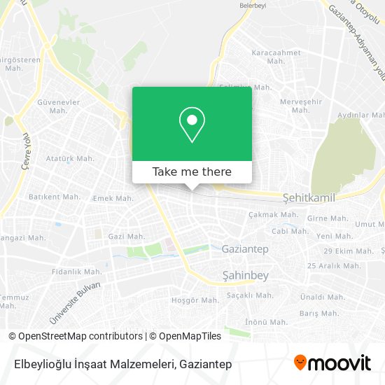 Elbeylioğlu İnşaat Malzemeleri map