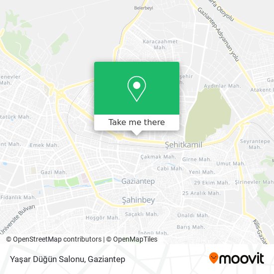 Yaşar Düğün Salonu map