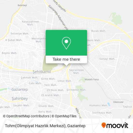 Tohm(Olimpiyat Hazırlık Merkezi) map