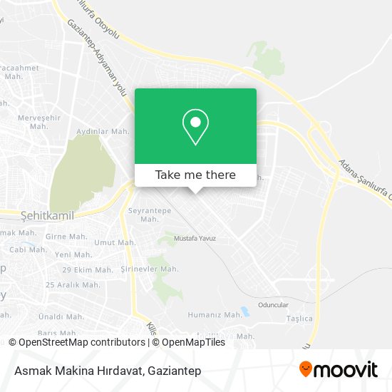 Asmak Makina Hırdavat map