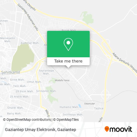 Gaziantep Umay Elektronik map