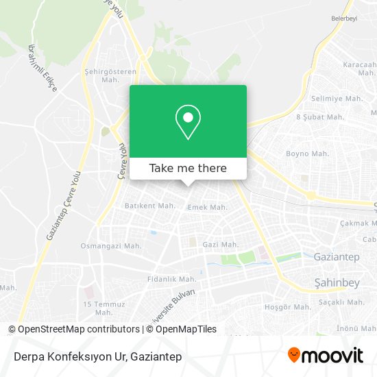 Derpa Konfeksıyon Ur map