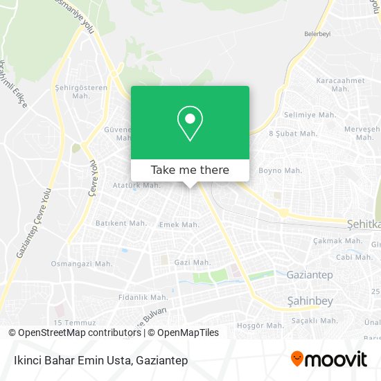 Ikinci Bahar Emin Usta map