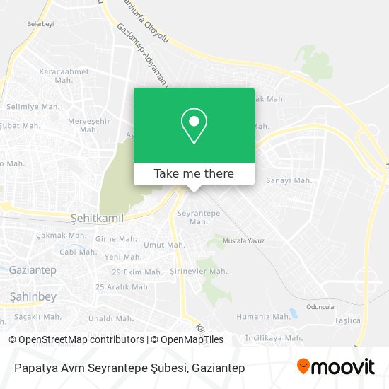 Papatya Avm Seyrantepe Şubesi map