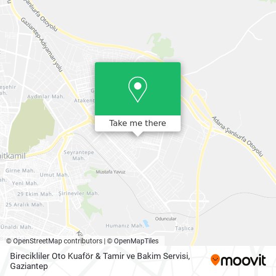 Birecikliler Oto Kuaför & Tamir ve Bakim Servisi map