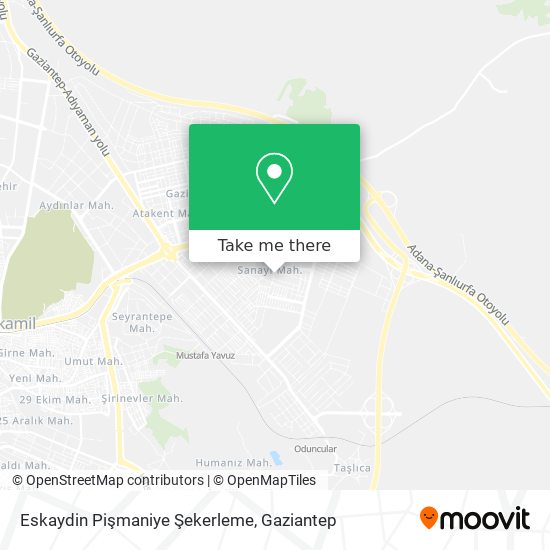Eskaydin Pişmaniye Şekerleme map