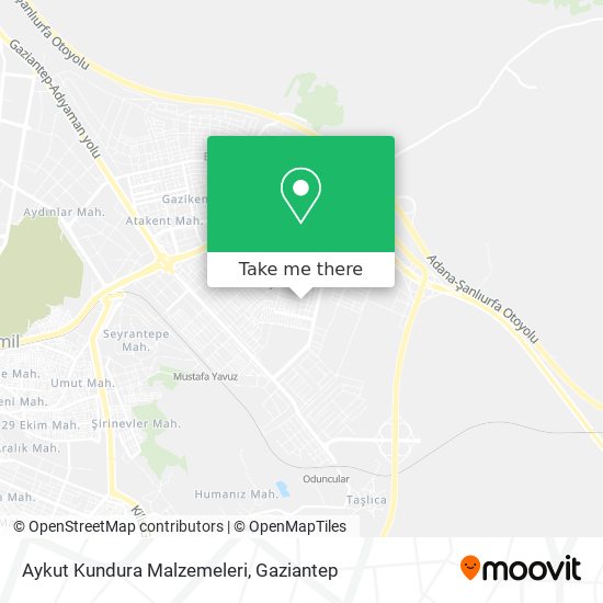 Aykut Kundura Malzemeleri map