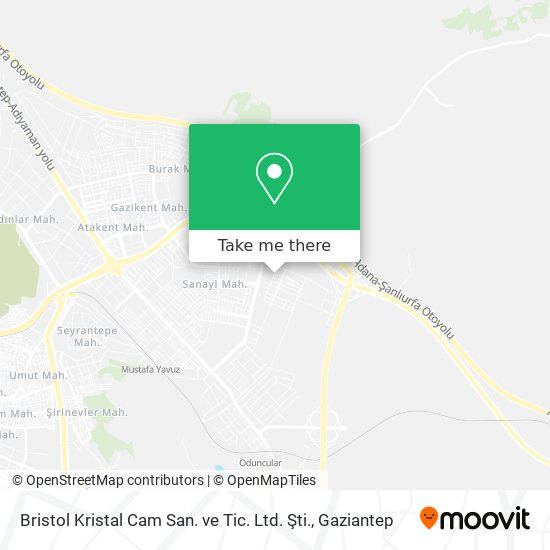 Bristol Kristal Cam San. ve Tic. Ltd. Şti. map