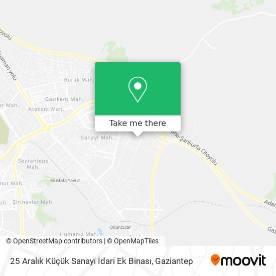 25 Aralık Küçük Sanayi İdari Ek Binası map