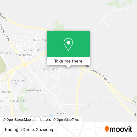 Kadıoğlu Dorse map