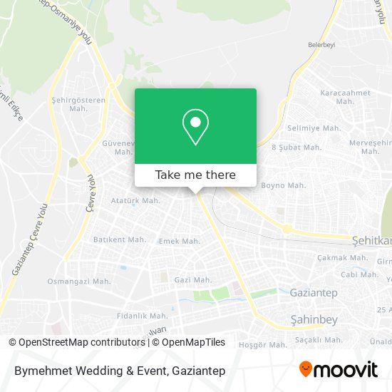 Bymehmet Wedding & Event map