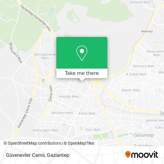Güvenevler Camii map