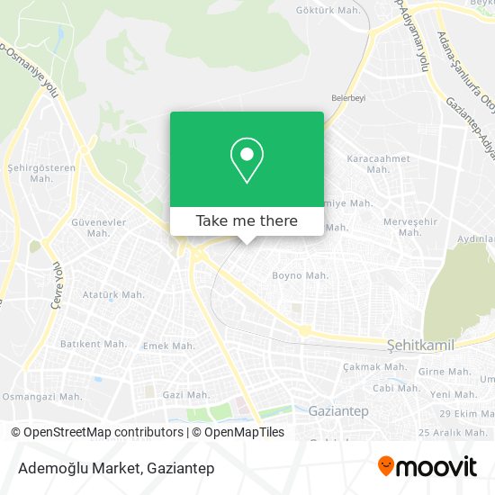 Ademoğlu Market map