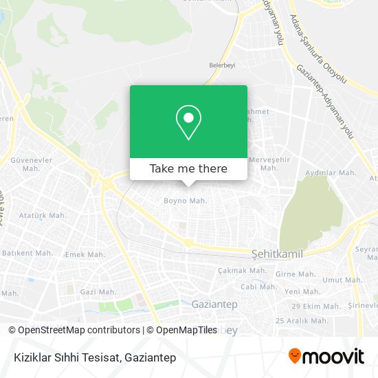 Kiziklar Sıhhi Tesisat map