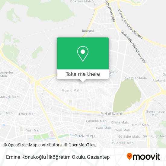 Emine Konukoğlu İlköğretim Okulu map