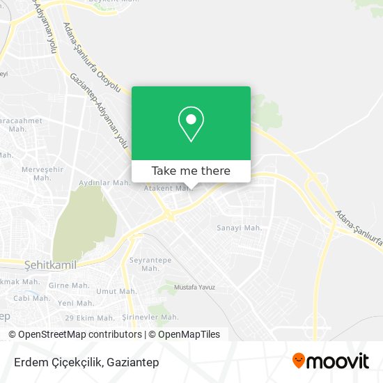 Erdem Çiçekçilik map