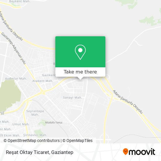 Reşat Oktay Ticaret map