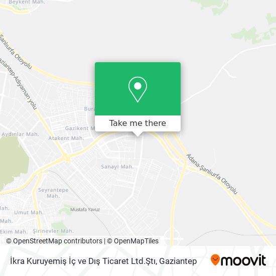 İkra Kuruyemiş İç ve Dış Ticaret Ltd.Ştı map