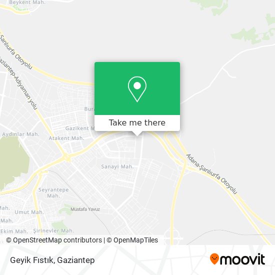 Geyik Fıstık map
