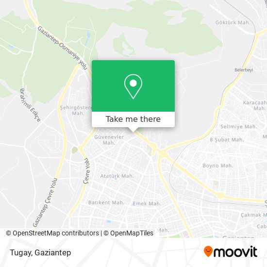 Tugay map