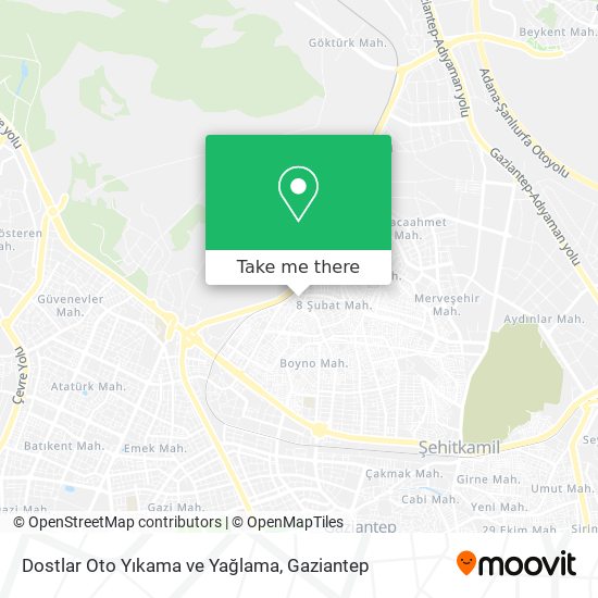 Dostlar Oto Yıkama ve Yağlama map