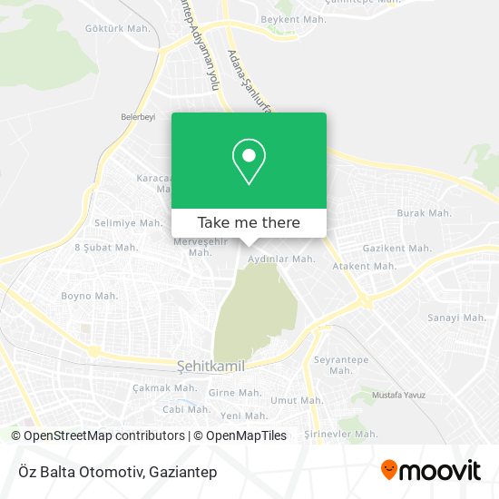 Öz Balta Otomotiv map