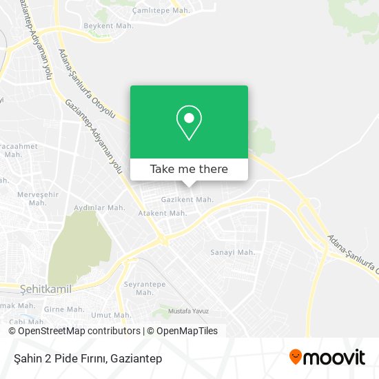 Şahin 2 Pide Fırını map