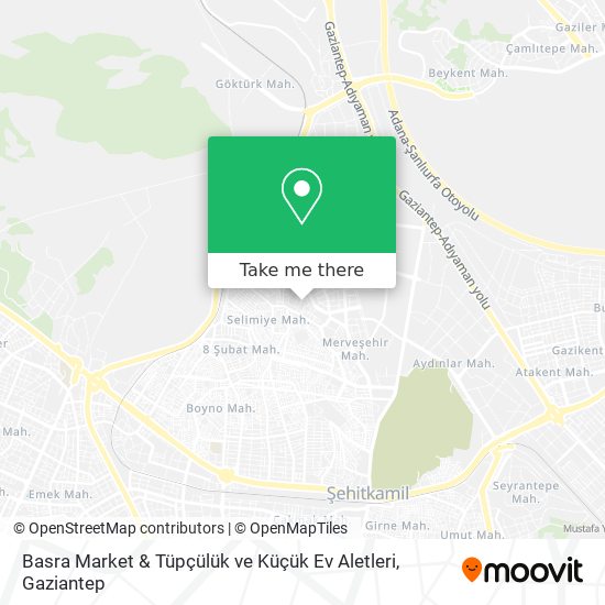 Basra Market & Tüpçülük ve Küçük Ev Aletleri map