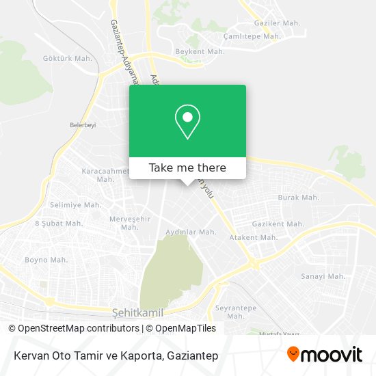 Kervan Oto Tamir ve Kaporta map
