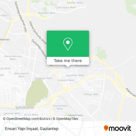 Ensari Yapı İnşaat map