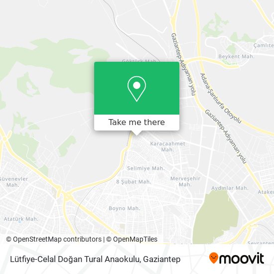 Lütfiye-Celal Doğan Tural Anaokulu map