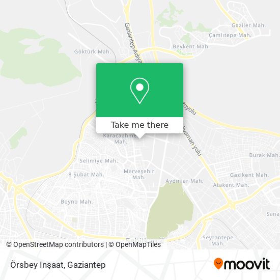 Örsbey Inşaat map