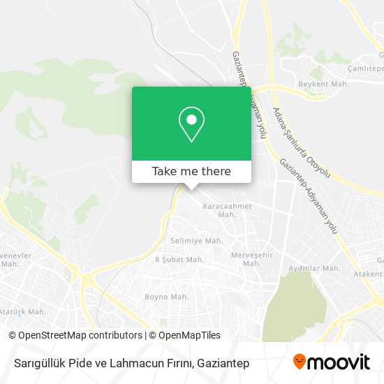 Sarıgüllük Pide ve Lahmacun Fırını map