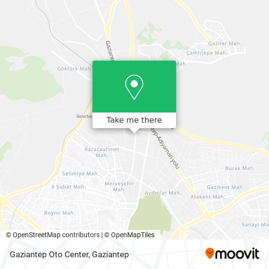 Gaziantep Oto Center map