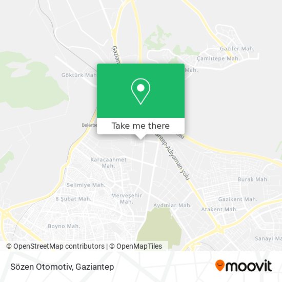 Sözen Otomotiv map