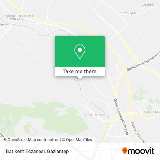Batıkent Eczanesı map
