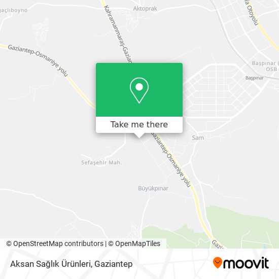 Aksan Sağlık Ürünleri map